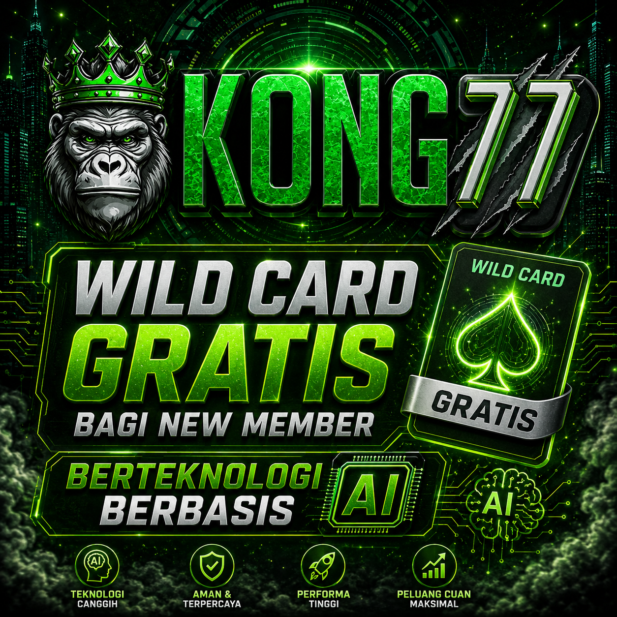 Banner KONG77